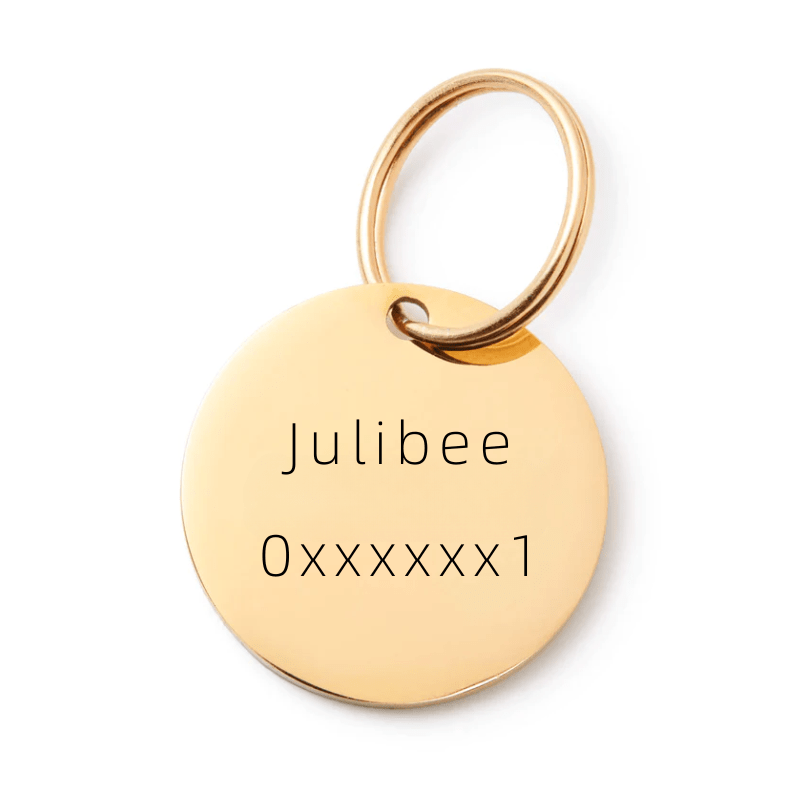 Custom Dog ID Tag Julibee's